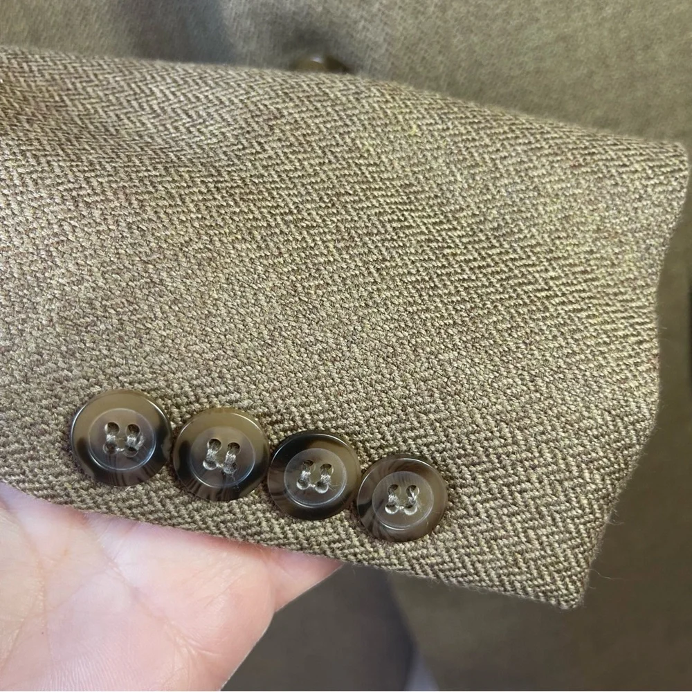 Men's sport coat Andrew‎ Fezza Lambswool/Cashmere Blend size L-42 S10